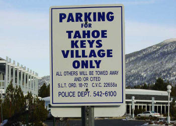 Parking Sign