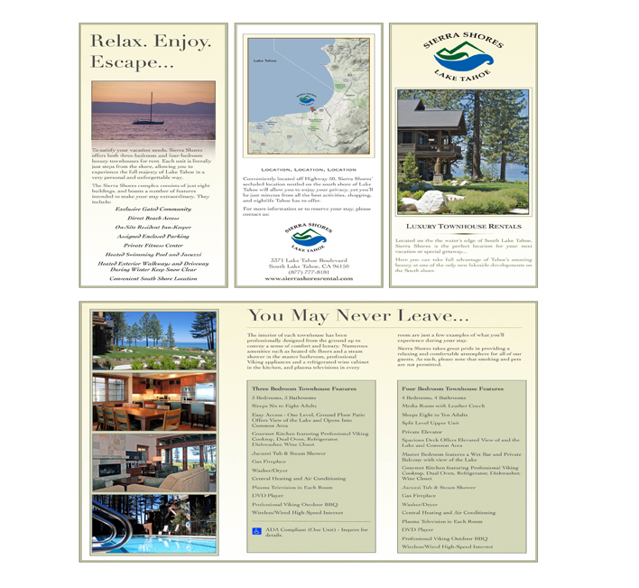 brochure printing in south lake tahoe